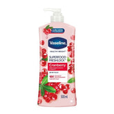 Vaseline Superfood Freshlock Cranberry Lotion 500ml